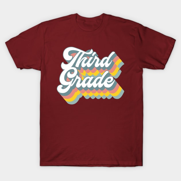 Third Grade T-Shirt by creativespero